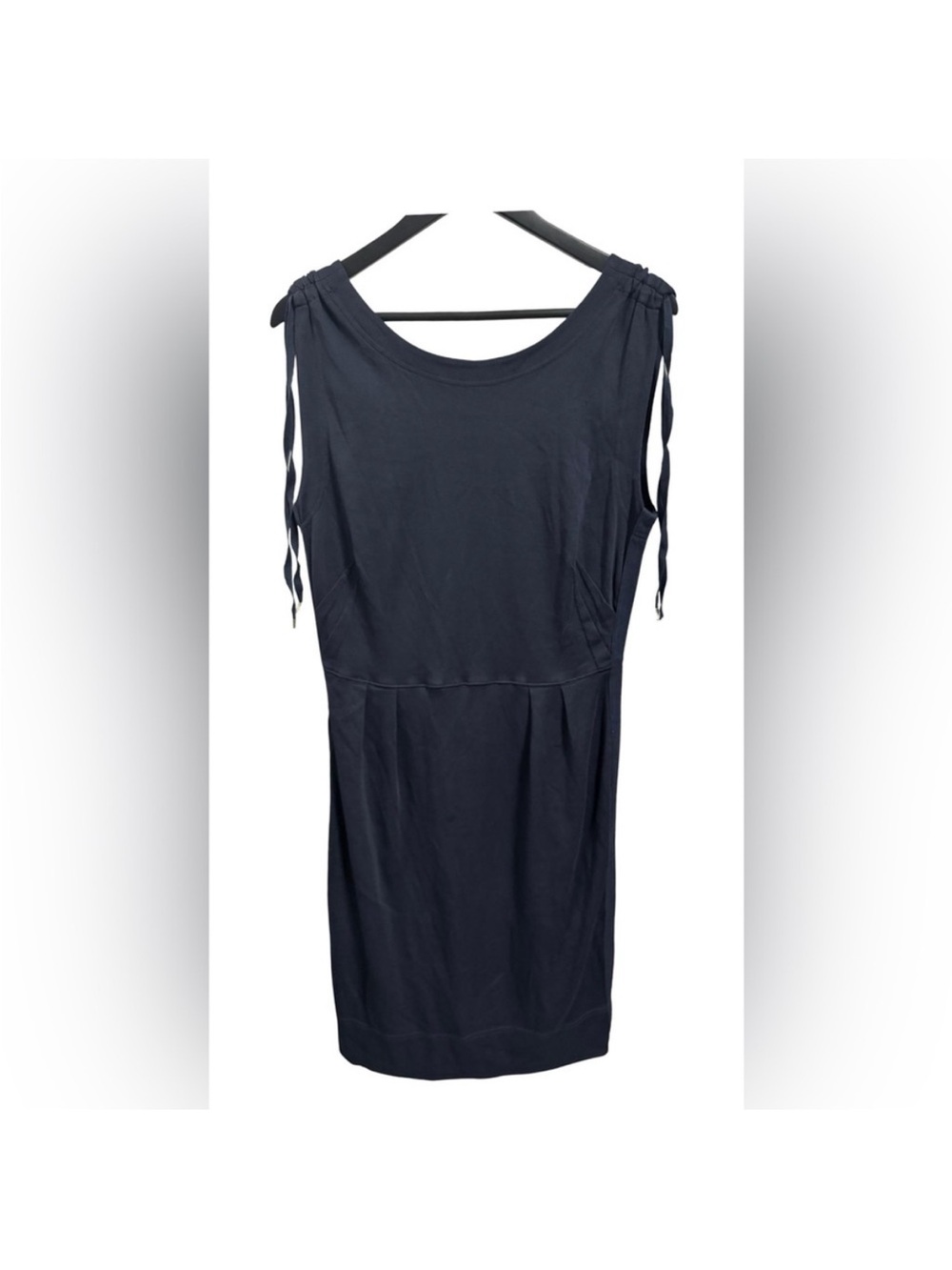 Marc Jacob dress 👗 Sleeveless Navy Tie-Shoulder Shift Dress
